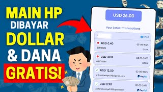 REBAHAN DIBAYAR DOLLAR!? GAME PENGHASIL UANG PAYPAL &amp; DANA (2025)