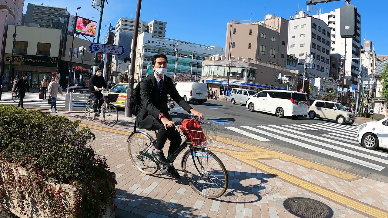 TOKYO Relaxing Walk from Nishi-ojima Station to Ario Kitasuna - Japan ASMR 4K - VXT TRAVELL