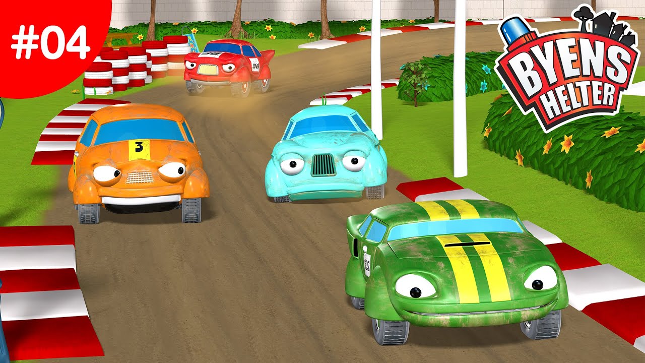 Byens Helter | 04 Billøpet | Tegnefilm for Småbarn | Animasjonsserie for Småbarn