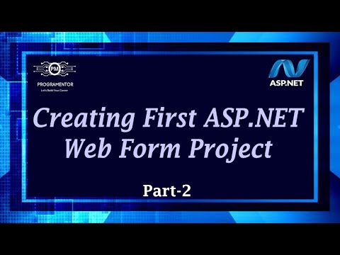 02 | How To Create First ASP.NET Web Forms Project In Visual Studio | Web Forms (Hindi/Urdu)