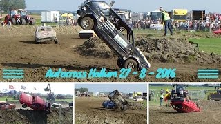 Autocross Hallum 27-8-2016 Crashes