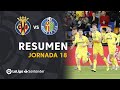 Resumen de Villarreal CF vs Getafe CF (1-0)