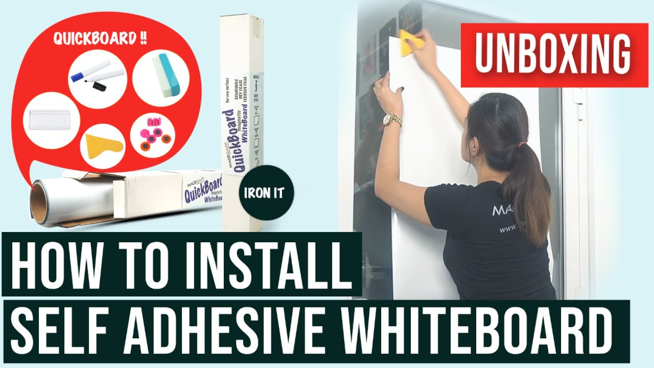 How To Install Self Adhesive WhiteBoard YouTube how-to-install-self-adhesive-whiteboard-youtube