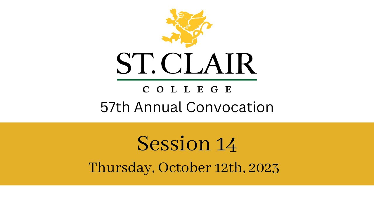 Fall 2023 Convocation - Toronto Campus - St. Clair College @ Acumen