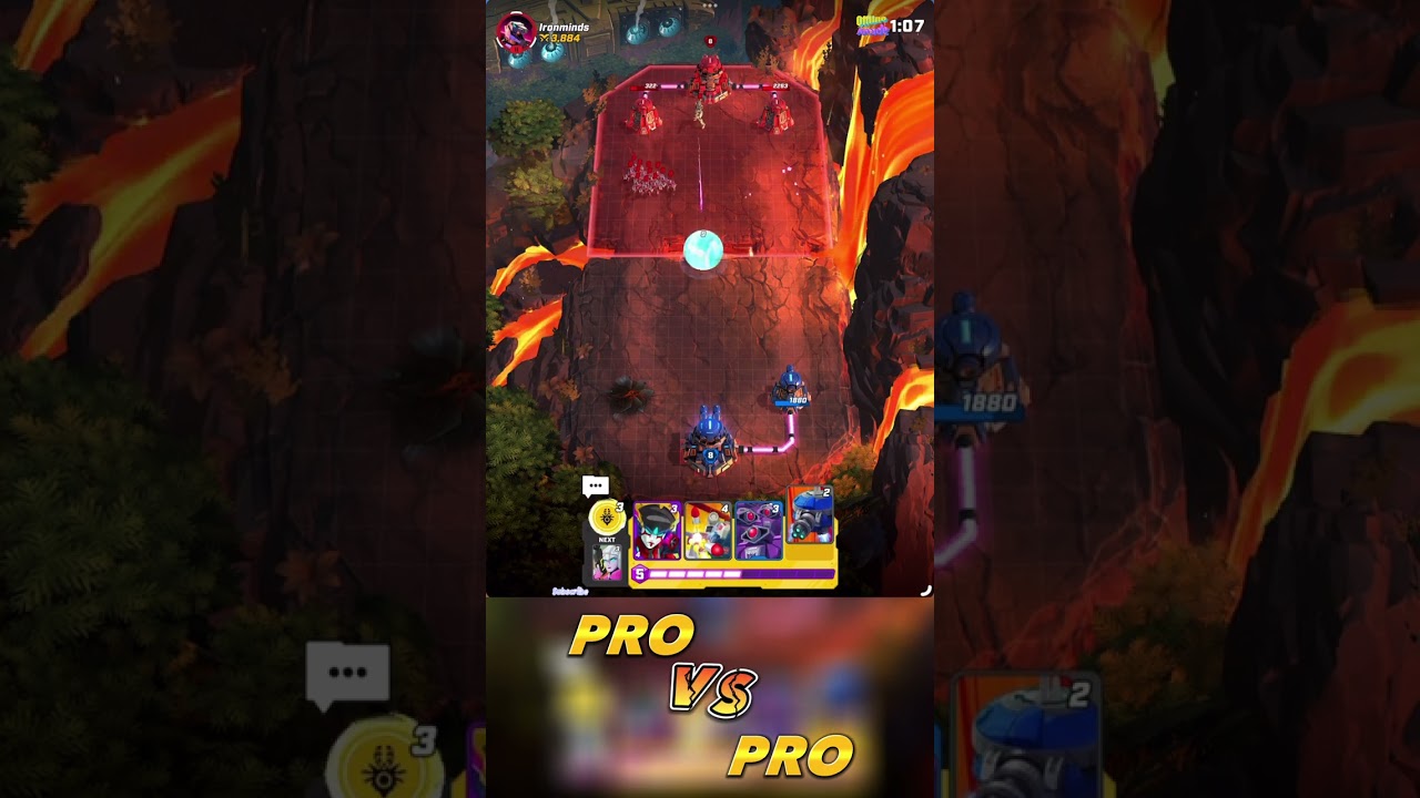 PRO VS PRO (VS Ironminds) - TRANSFORMERS: Tactical Arena