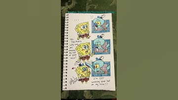 Another SpongeBob/Squidward Drawing #art #drawing #spongebobsquarepants #spongebob #squidward
