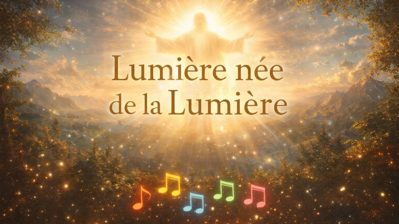 #1 La Véritable Lumière qui engendre à la Vie ! Cantique inspiré de Jean 1 v9 à 13 Le Pélerin