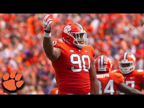 Clemson DT Dexter Lawrence Scores Rushing TD vs. Louisville