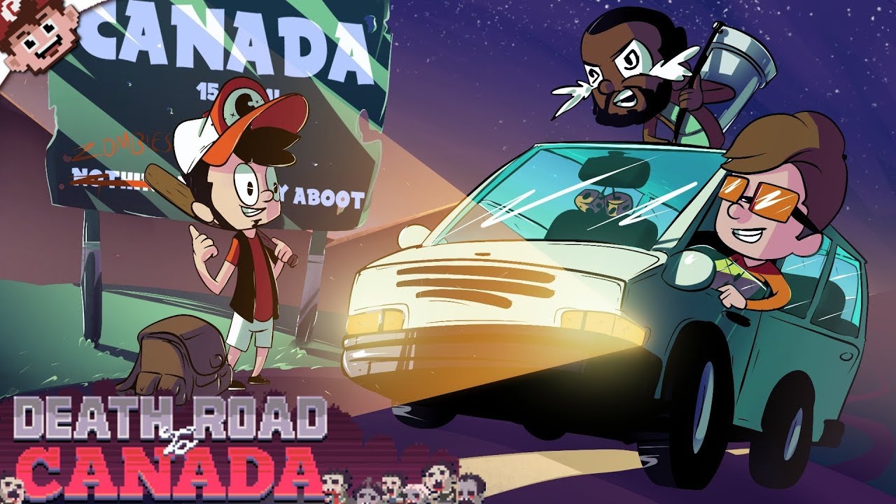СМЕРТЕЛЬНАЯ ДОРОГА в КАНАДУ! | The Derp Crew (Часть 1)