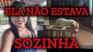 PITBULL ATACA E MAT@ A PROPRIA DONA MAS ELA NÃO ESTAVA SOZINHA