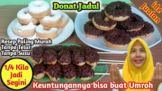 Ide Jualan || Donat Jadul, 1/4 Kilo Jadi Segini