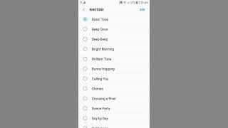 Samsung Galaxy j5 ringtone