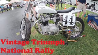 27th ANNUAL VINTAGE TRIUMPH NATIONAL RALLY in Oley, PA USA