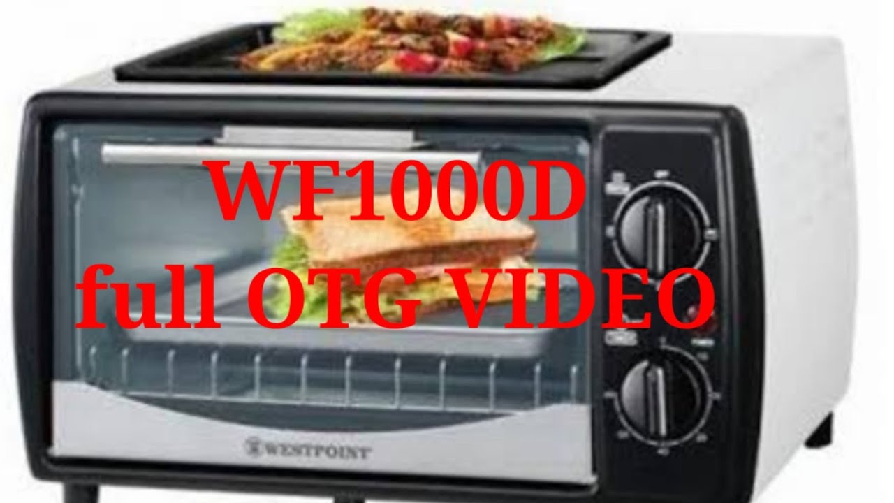 WESTPOINT OVEN TOASTER2020full review baking review URDU/HINDI YouTube