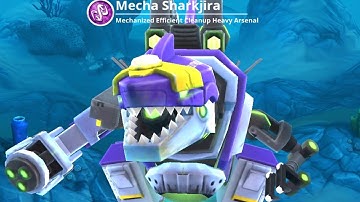 NEW MECHA SHARKJIRA! GAMEPLAY! - Hungry Shark World DaNi MC Gaming