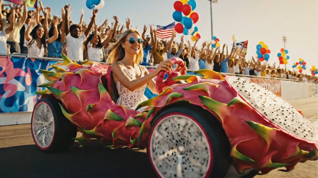 [ASMR] Which fruit car do you think is the most beautiful? ASMR Relax and entertain