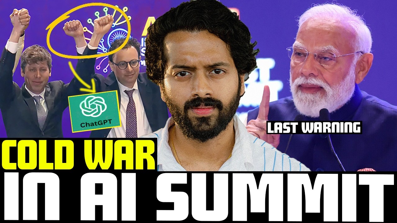 🚨INDIA AI Summit went wrong 🤯| Chinese Robot Dog  🤖 | Aye Jude ✊