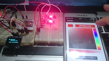 Android ESP8266 RGB LED Controller
