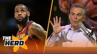 Colin Cowherd celebrates LeBron's milestone month, Talks Westbrook's shooting struggles | THE HERD