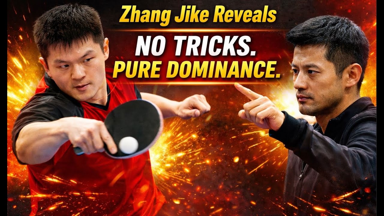 Zhang Jike Reveals Fan Zhendong’s True Power – No Fancy Tricks Needed