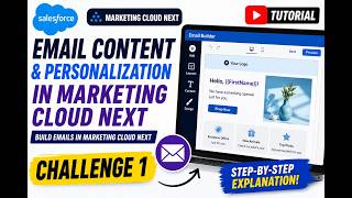 Email Content and Personalization in Marketing Cloud Next | Build Emails in Marketing Cloud Next