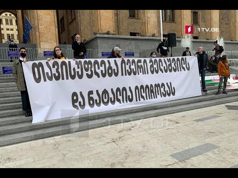 მხარდამჭერი აქცია პარლამენტთან