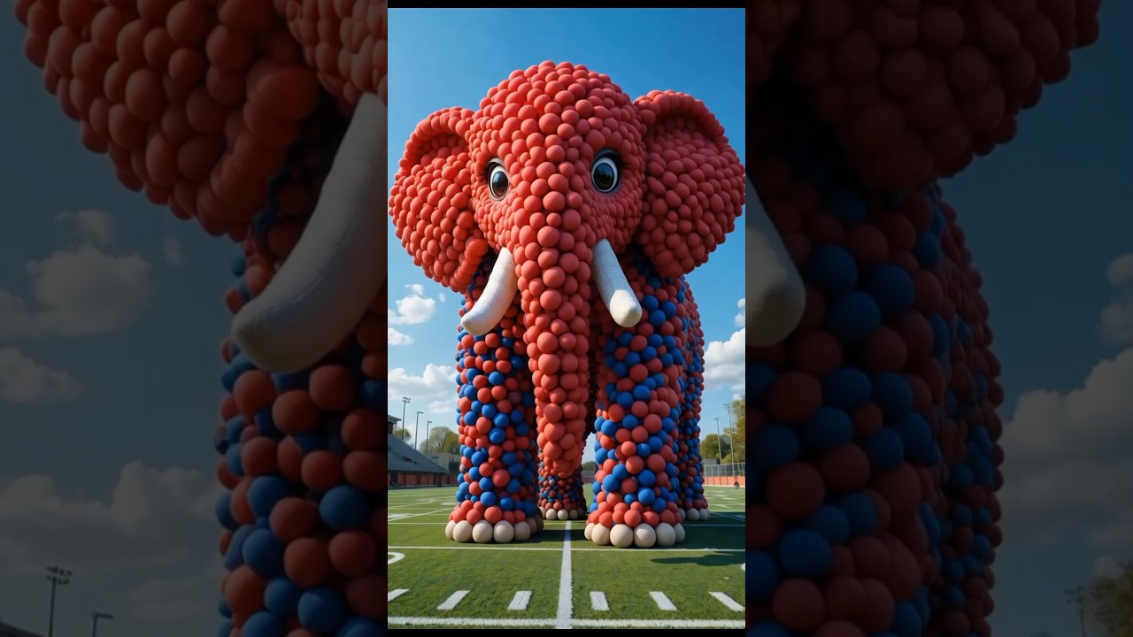 "Foam Ball Panda TRANSFORMATION 🐼✨ | Magical 3D Cartoon Animation"