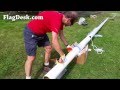 FlagDesk.com | How to Install a Fiberglass Flagpole