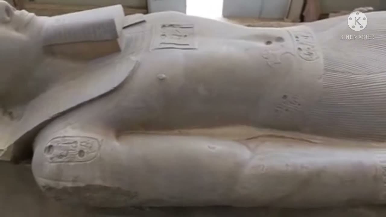 The Colossal Statue of Ramses the Great - Memphis |  ancient egypt.