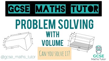 #EP1 Volume of a Composite Solid & Rate of Output | Grade 5+ Problem Solving | GCSE Maths Tutor