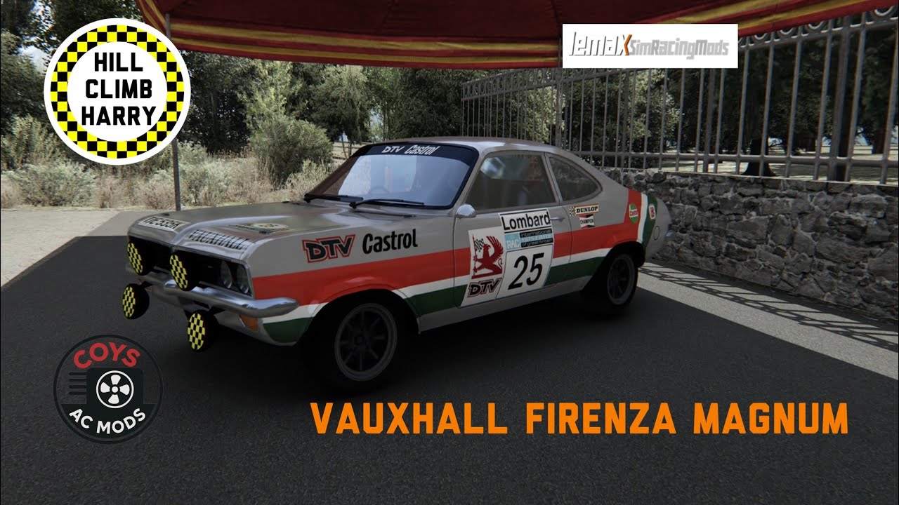 Magnum Rappy Vauxhall Firenza Magnum Rally - Gravel Proxy Test at Glava Zete ...