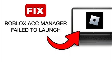 Roblox Account Manager Failed To Launch Roblox | FIX - 2024 (Quick & Easy)