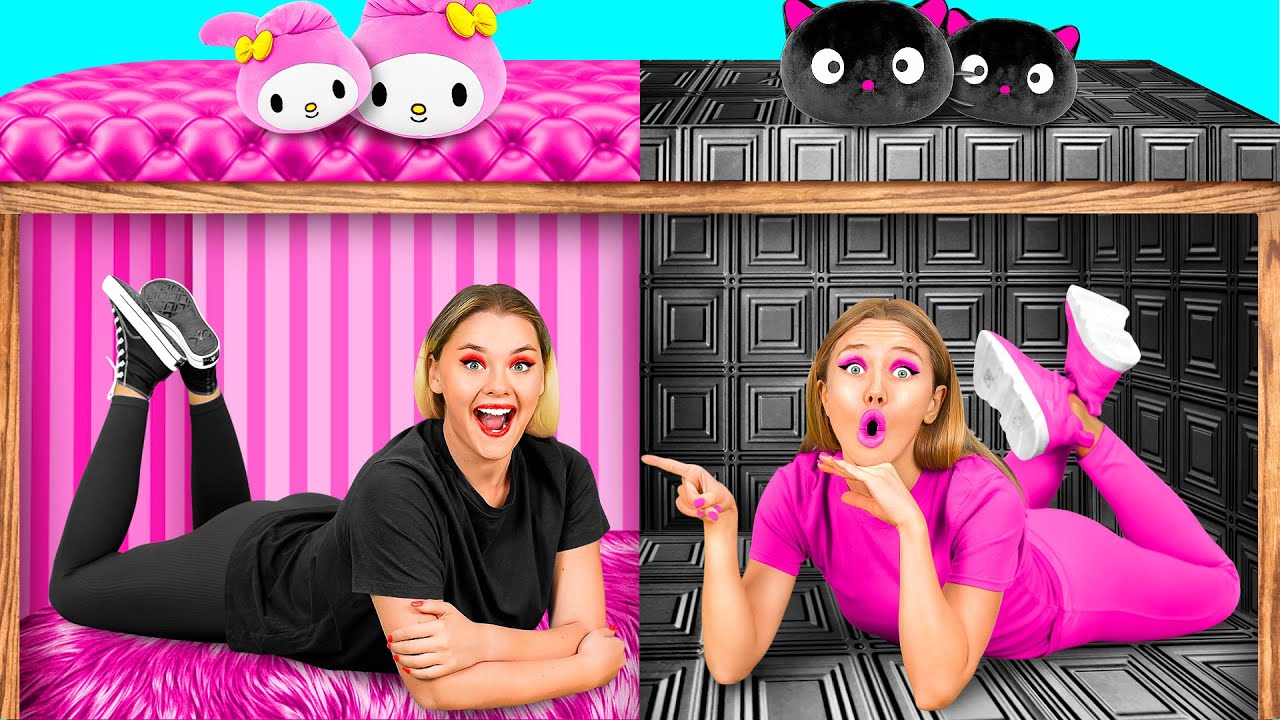 Секретный Домик Под Кроватью | Сумасшедший Челлендж от TeamTeen Challenge