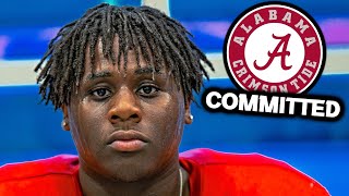 This AGGRESSIVE 4-Star DL flipped back to Alabama from Auburn - Antonio Coleman