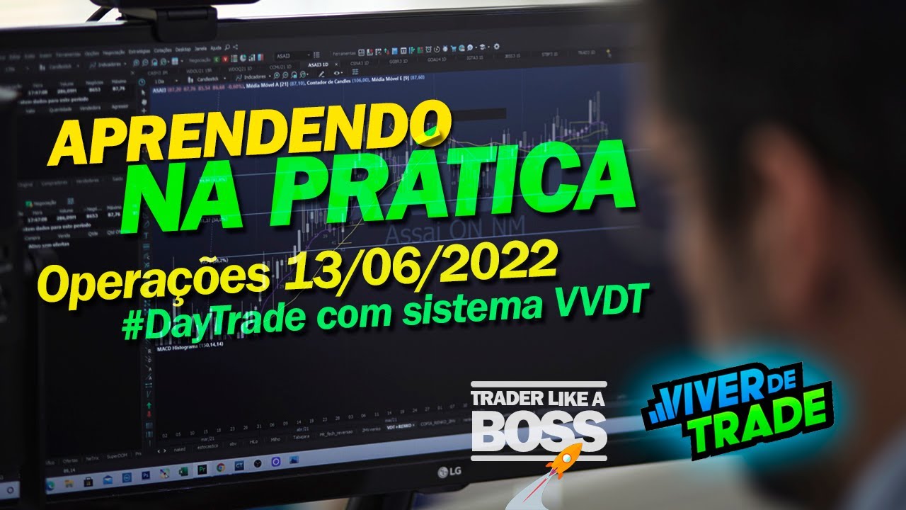 Aprendendo na Prática – Operações de Day Trade com os sistemas VVDT