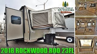 New 2018 Hybrid ROCKWOOD ROO 23FL Pop Out Beds Tent Camper RV Colorado