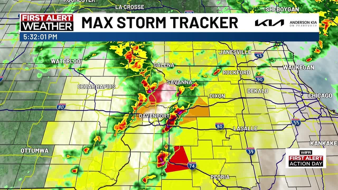 FIRST ALERT ACTION DAY: Multiple rounds of strong to severe storms ...