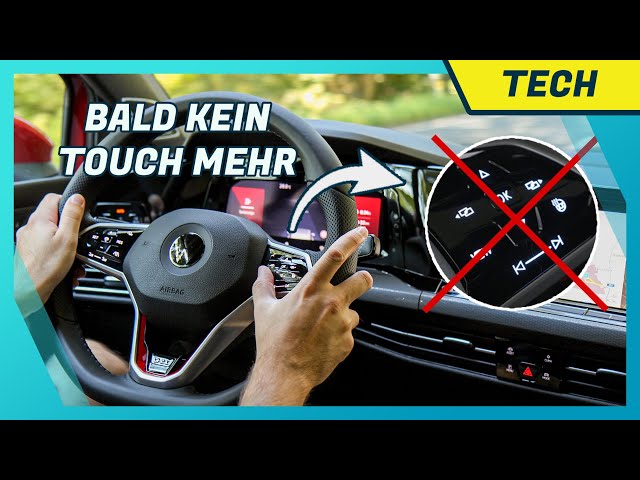 VW schafft Touch ab! Neue Modelle ab 2023 mit klassischen Tasten - Vorschau  auf neues Infotainment! 