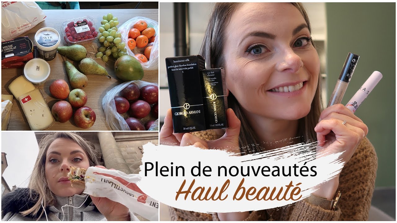 VLOG⎟RDV, courses et HAUL beauté Sephora/Mademoiselle Bio