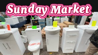 Sunday Market and Car Boot Sale New Smithfield . Full Walking Tour 2026 . 