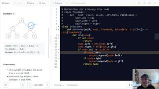 1110. Delete Nodes And Return Forest | English | Medium