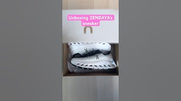 Unboxing ZENDAYA’s On Cloudtilt sneaker 😍 #zendaya #sneakers #on #asmr #unboxing