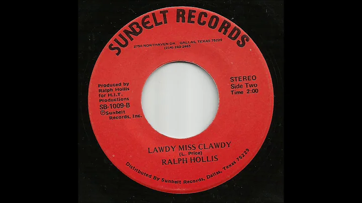 Ralph Hollis - Lawdy Miss Clawdy