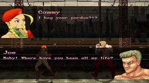 [TEST VIDEO] - IKEMEN-GO - Dialogue Feature / New Joe Stage