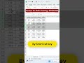 🔥Excel Shortcut to Insert Row & Column in Seconds ⚡, #excel #shorts #viral #trending #exceltips