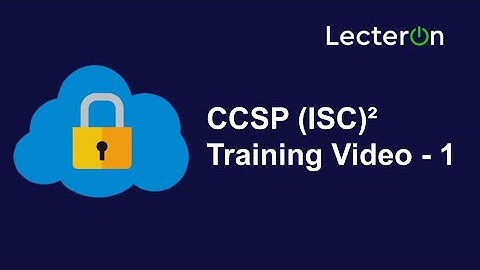 Cyber Security Tutorial | Certified Cloud Security Professional Training Part 1 | CCSP Tutorial