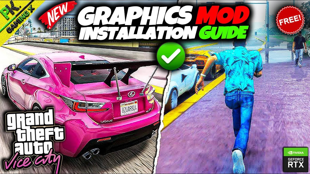 How To Install Graphics Mod in GTA Vice City (2025) 🔥 - YouTube