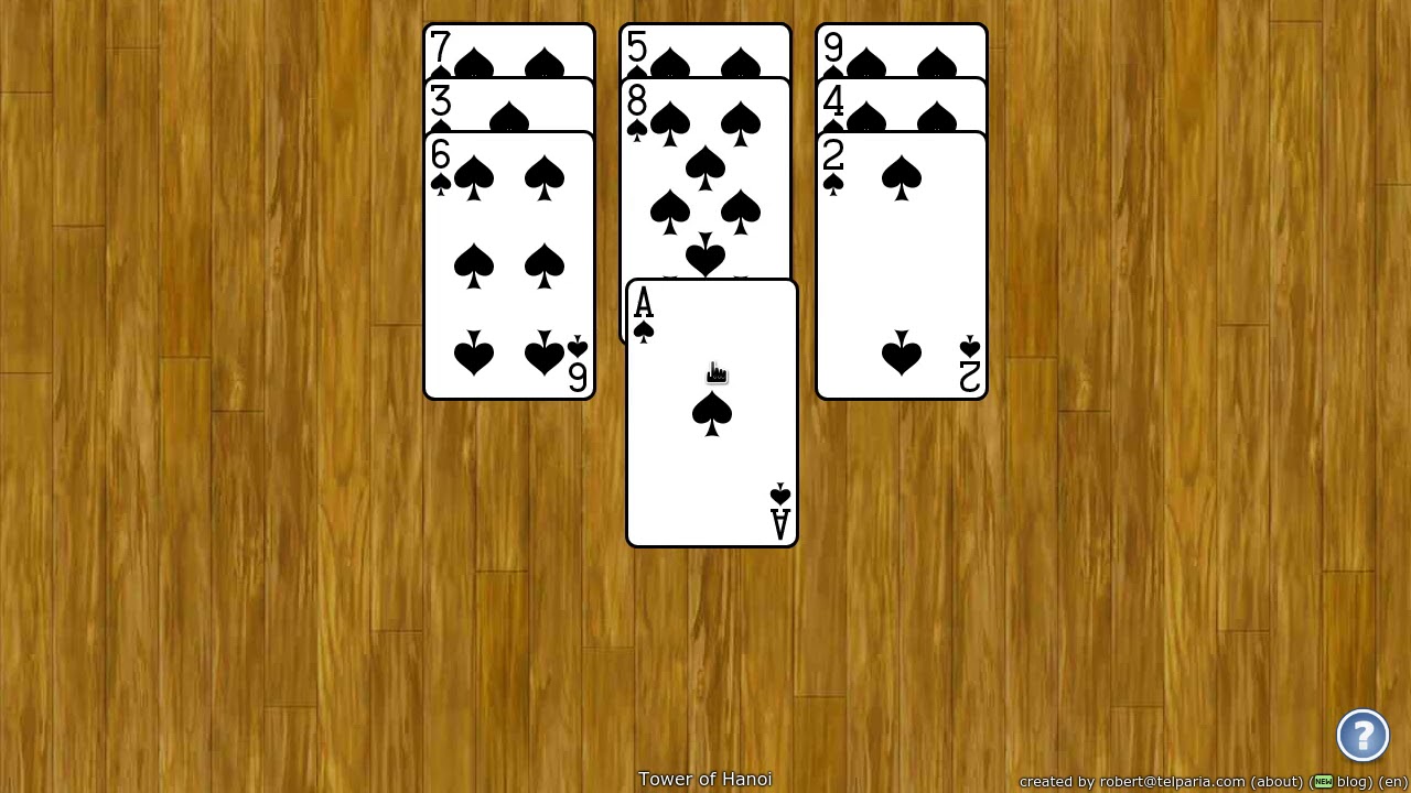 Circulo Registrarse correcto Tower of Hanoi Solitaire - How to Play - YouTube