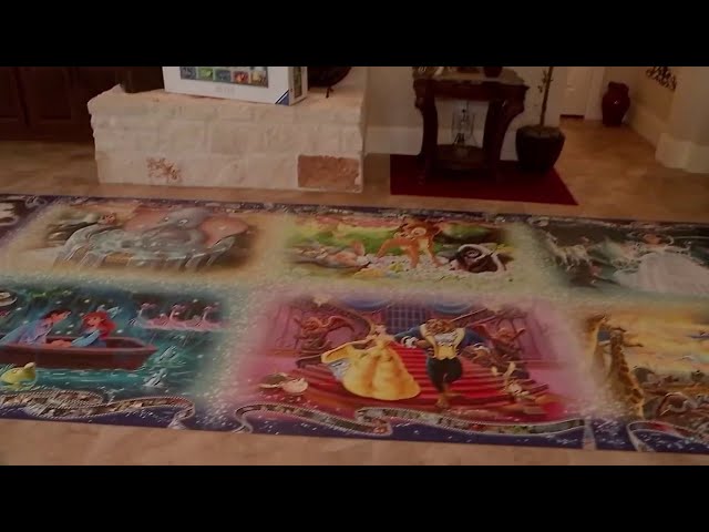 Texas woman completes 20-foot-long, 40,000+ piece puzzle after
