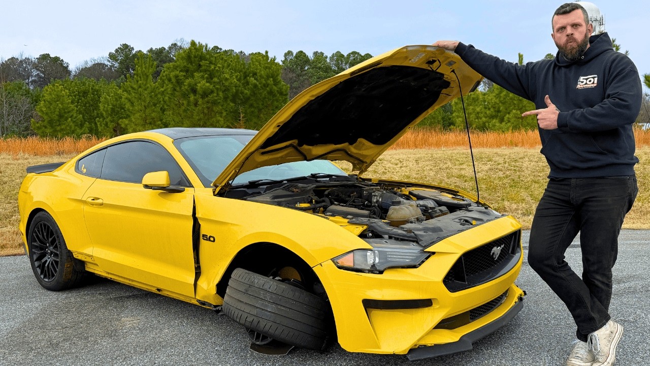 I Bought A "Totaled" Roush Supercharged Mustang & Rebuilt It!